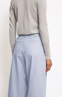 Pantalon Oscar en lin - Blanc