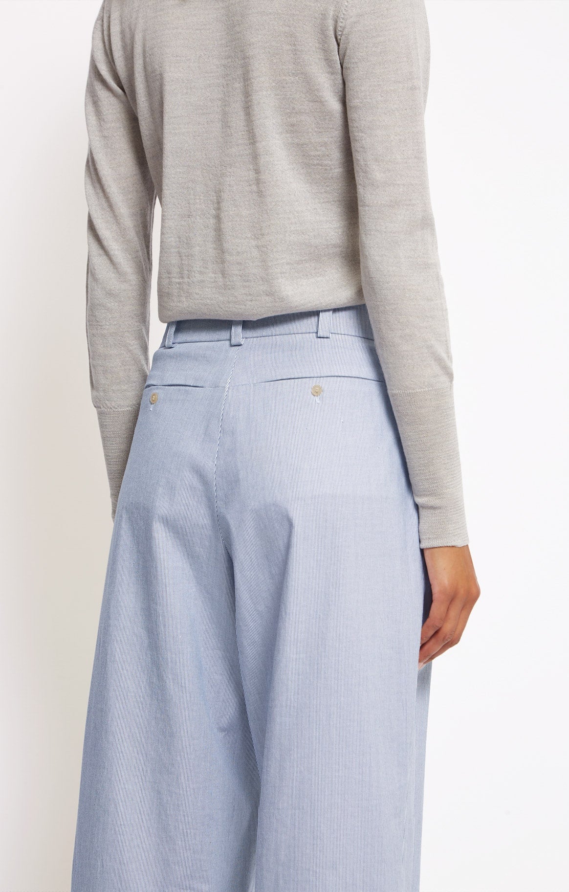 Pantalon Oscar en lin - Blanc