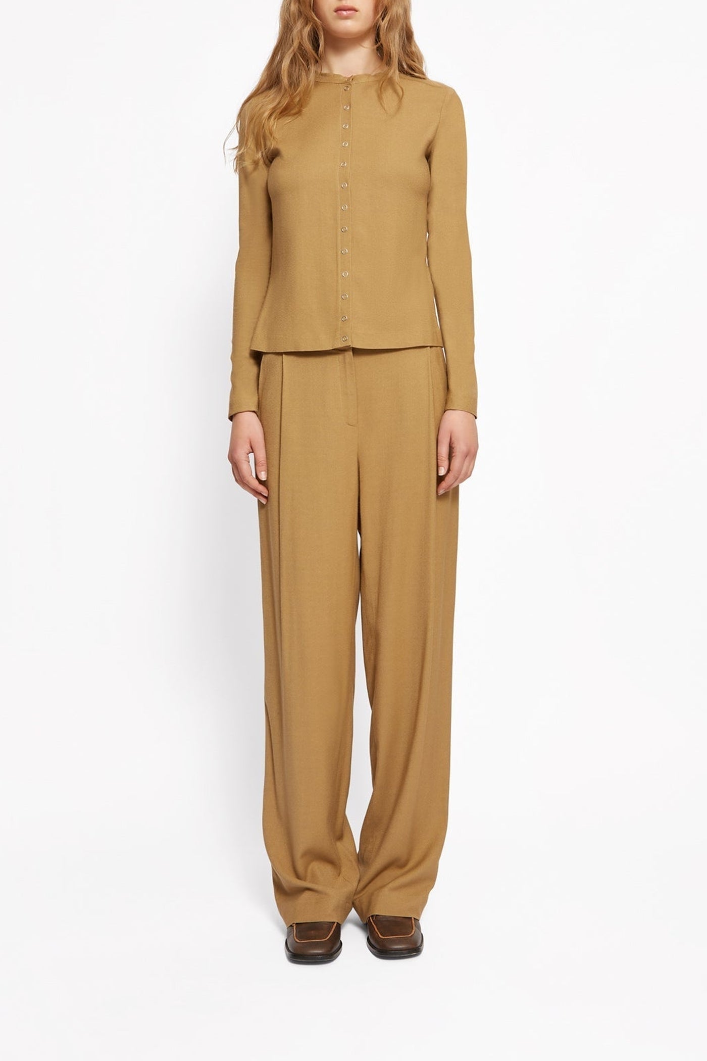 Oscar tailored trousers - Beige