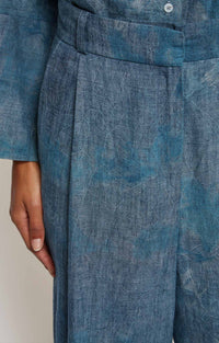 Pantalon Oscar en coton - Denim