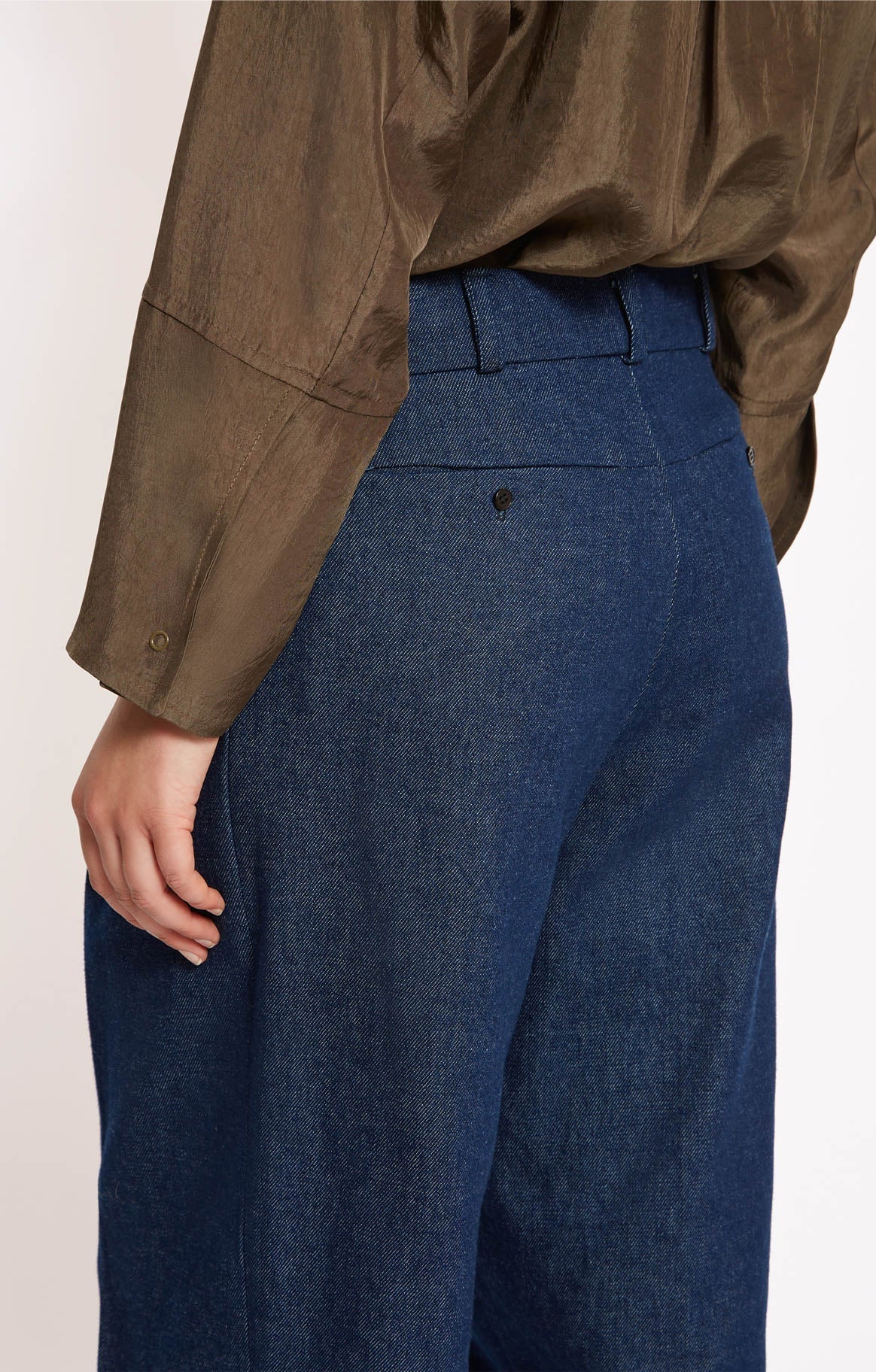 Pantalon Oscar en coton - Indigo