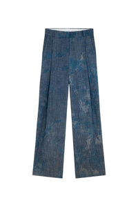 Pantalon Oscar en coton - Denim