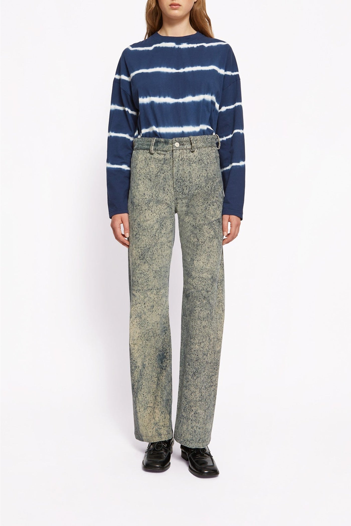 Pantalon Ward en coton - Denim