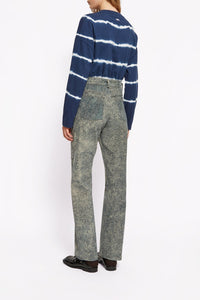 Pantalon Ward en coton - Denim