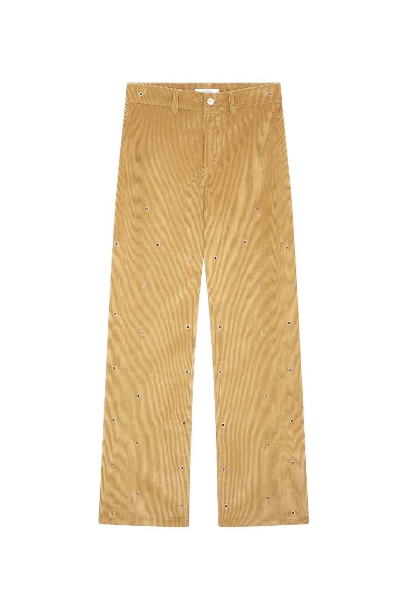 Pantalon Ward à œillets - Beige