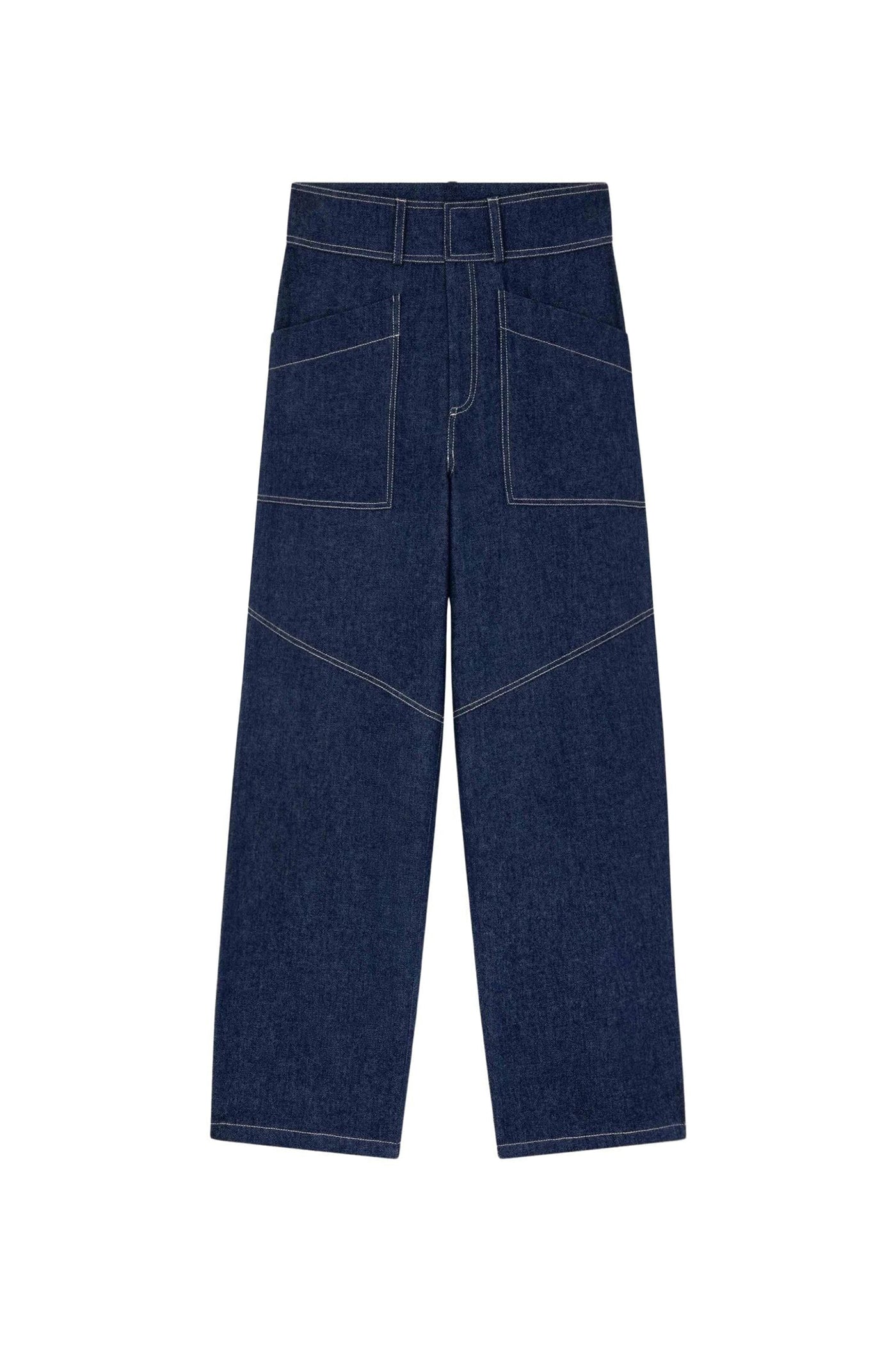 Pantalon Wonka en coton - Indigo