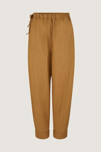 NOISETTE _ Pantalon Tempo en coton - Noisette