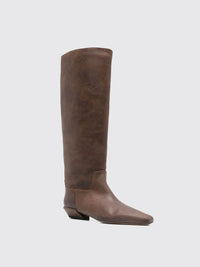Bottes Bettina en cuir - Ebano