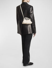Park mini leather shoulder bag - Cream