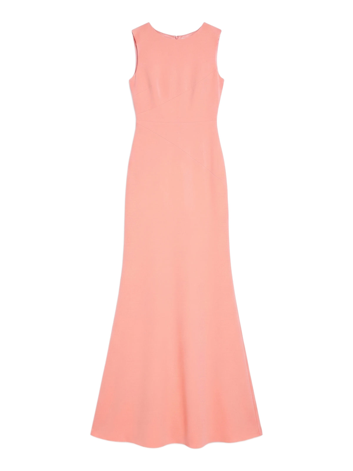Long dress with a V-neck - Eau de Rose