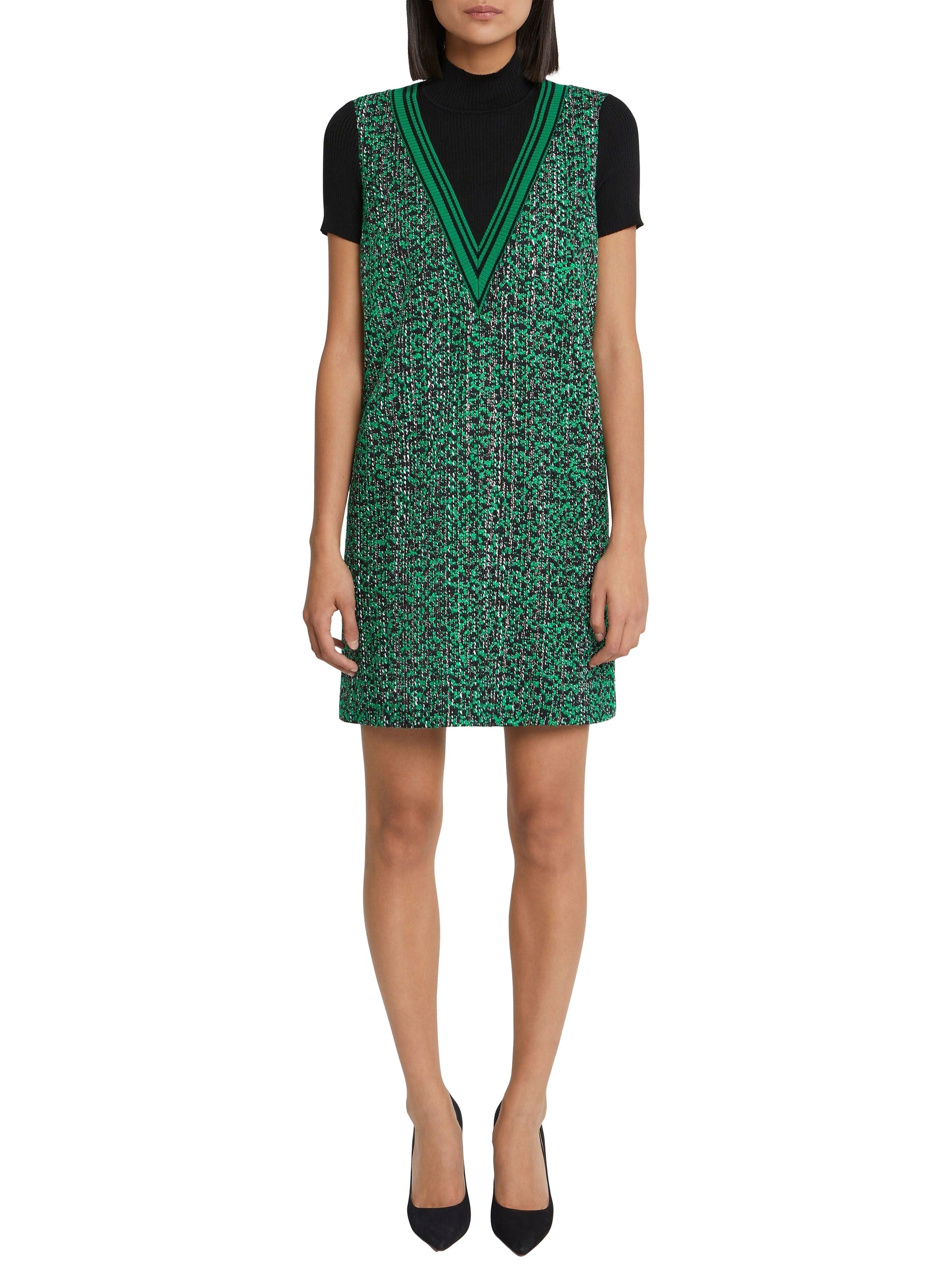 NOIR / EMERAUDE ROBE