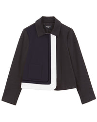 MARINE / NOIR VESTE