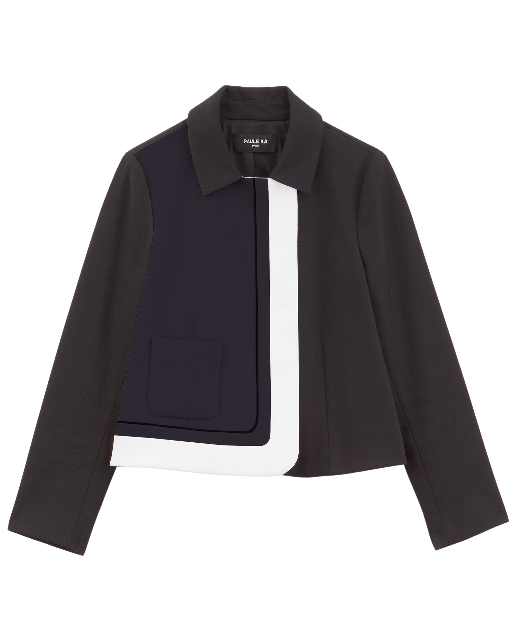 MARINE / NOIR VESTE