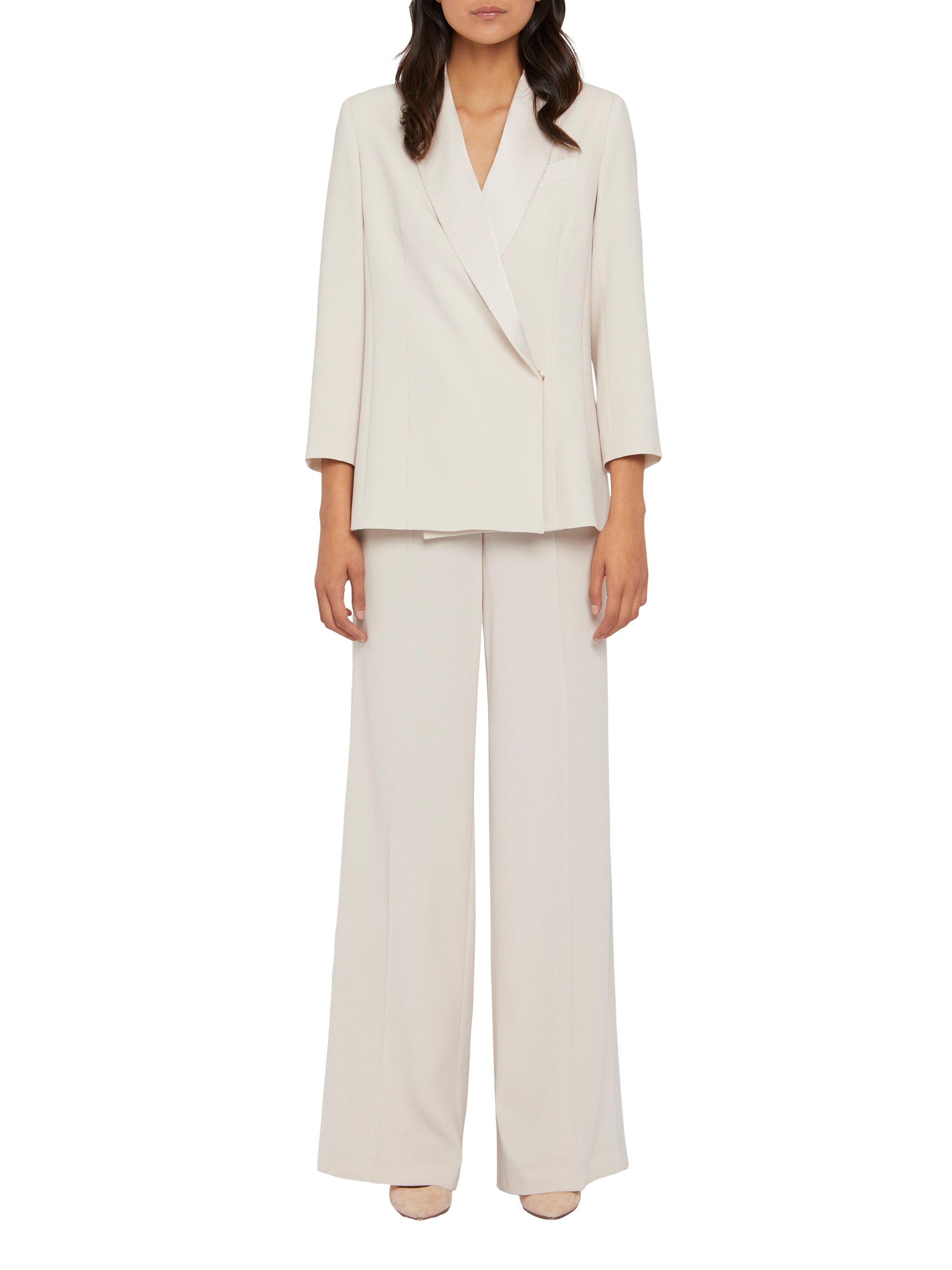 Tuxedo jacket - Beige
