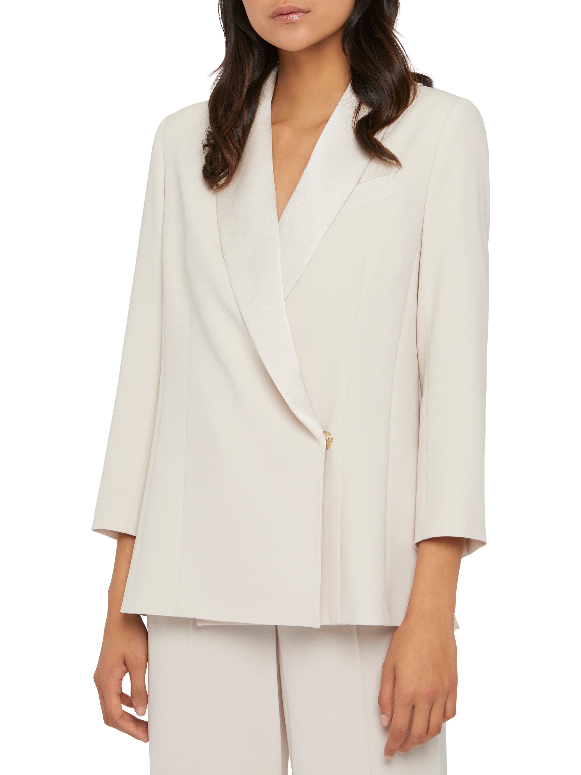 Tuxedo jacket - Beige