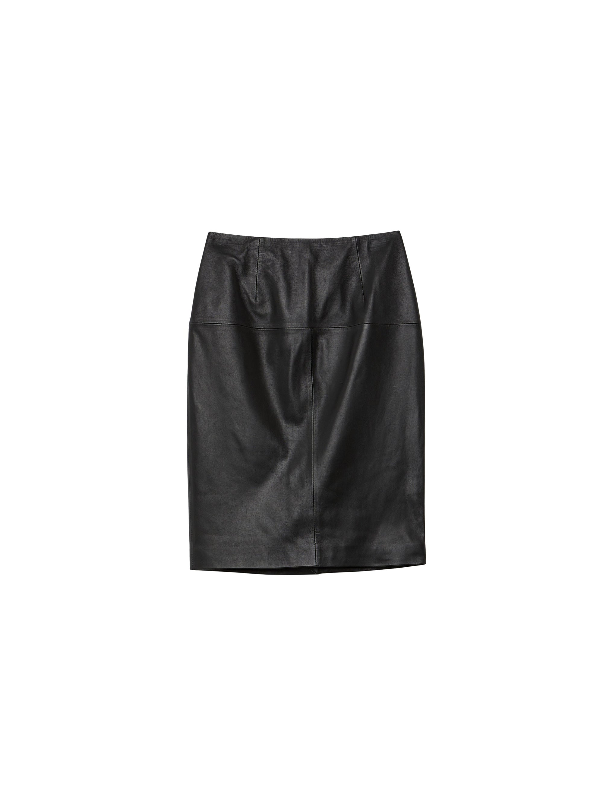 NOIR JUPE DROITE