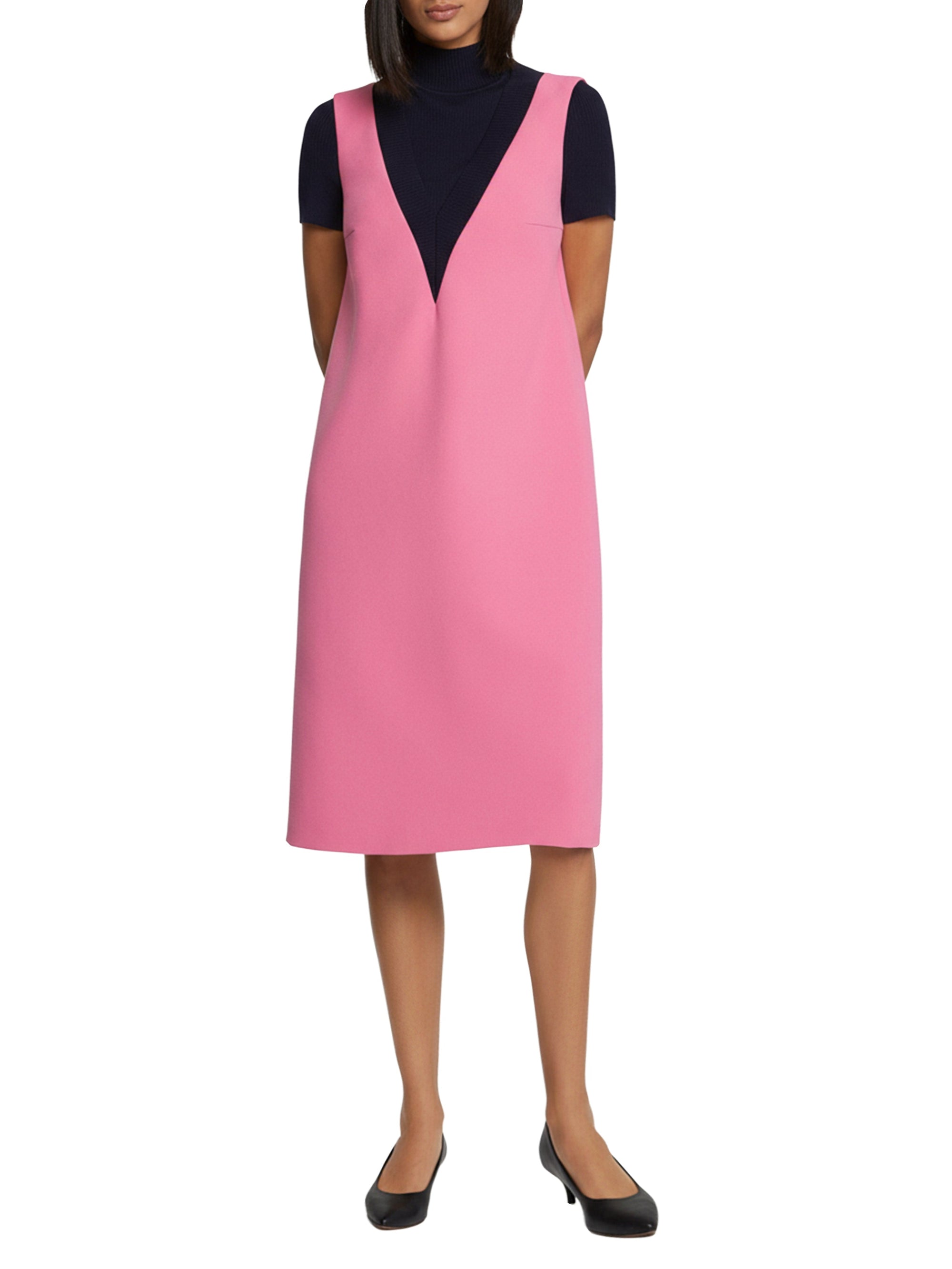 BUBBLE GUM/MARINE ROBE BIMATIERE