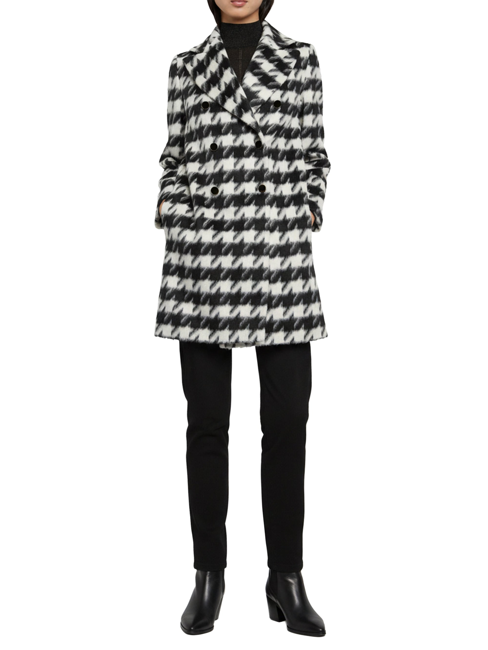 NOIR / BLANC MANTEAU