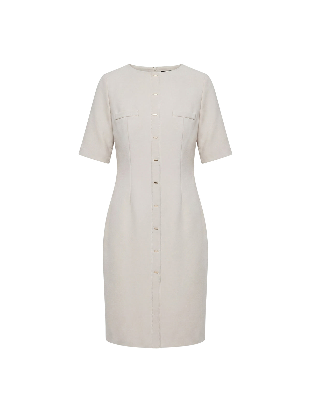 Straight-cut sleeveless dress - Pierre