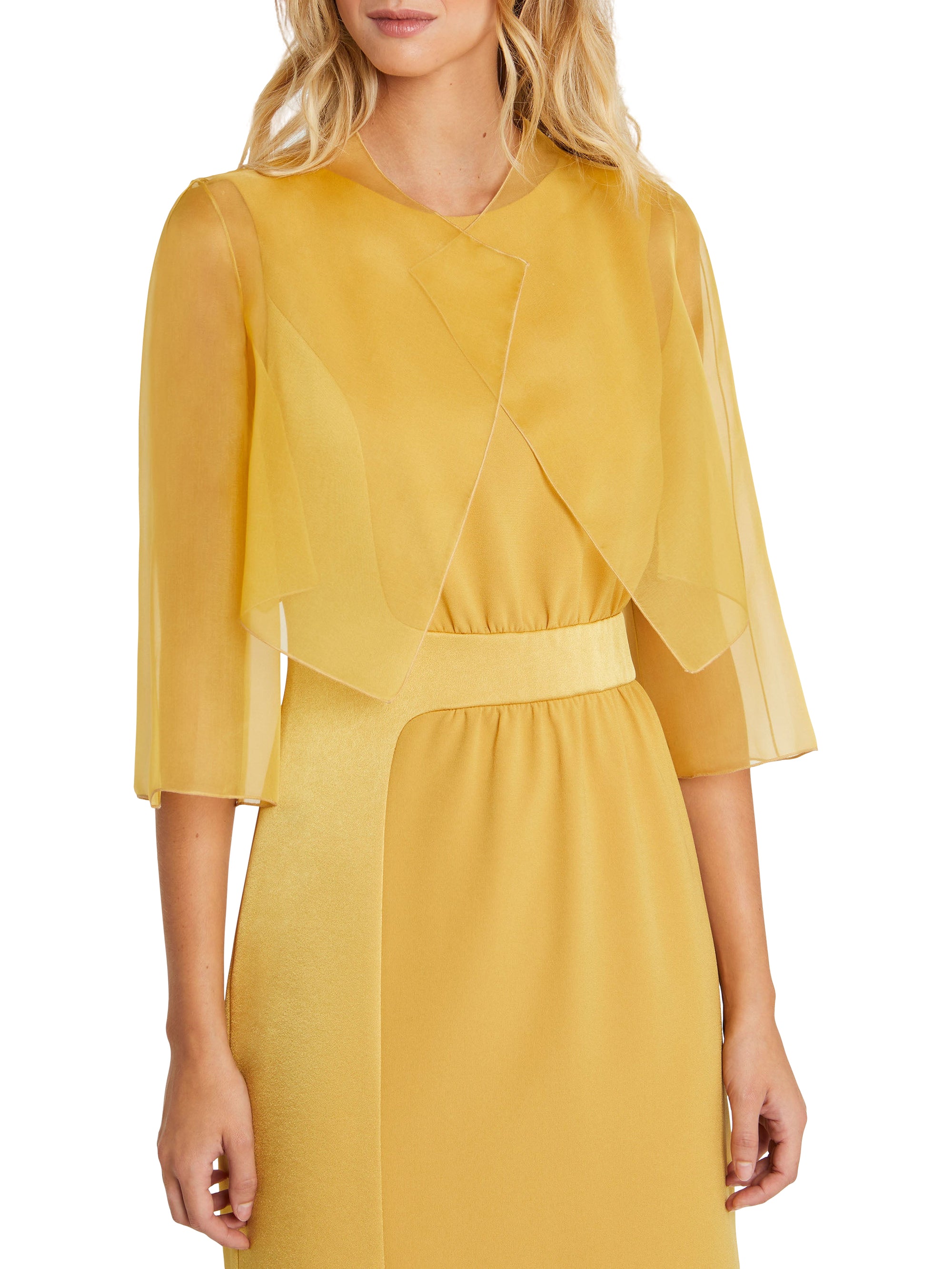 Veste boléro courte - Ocre