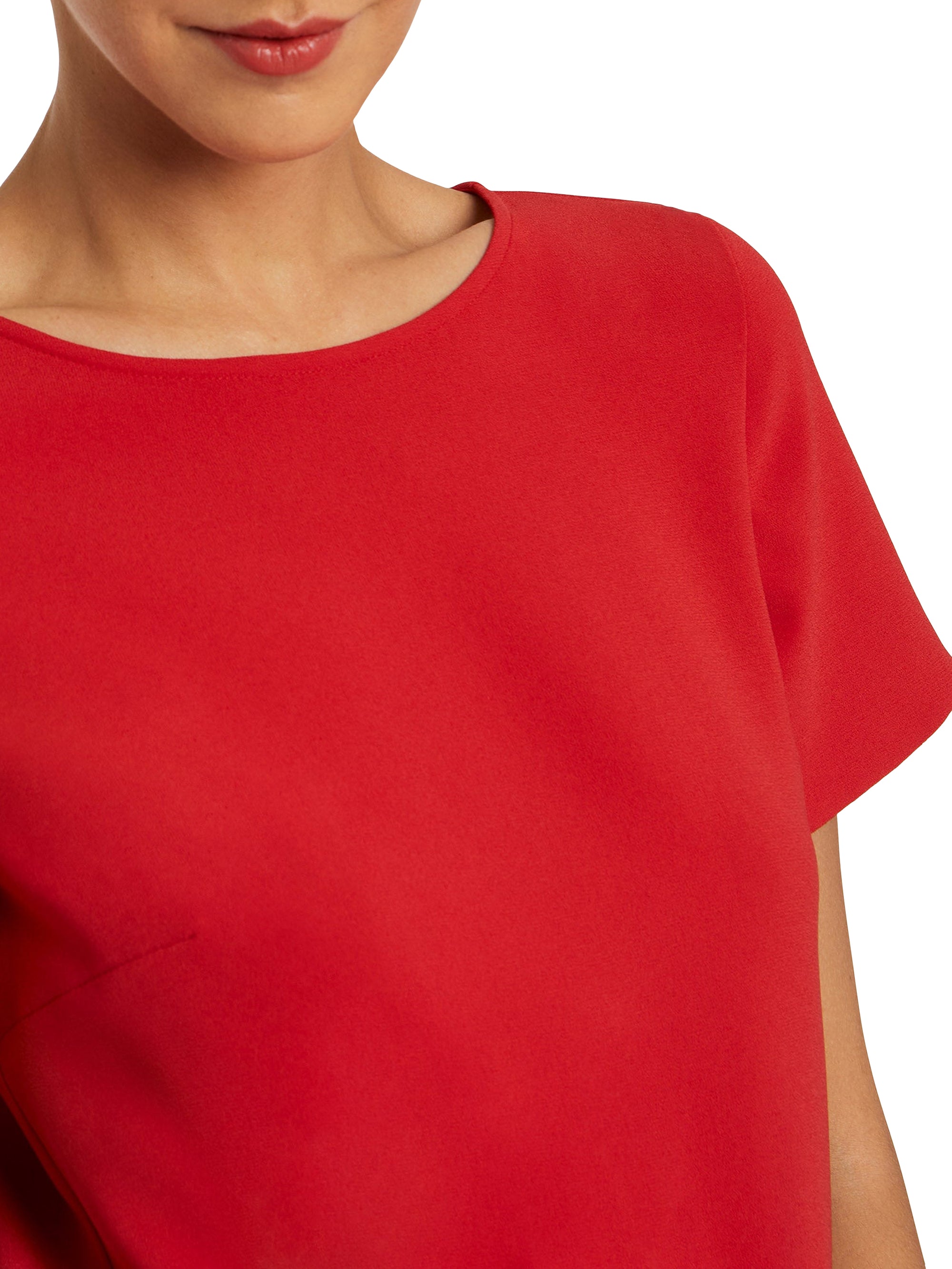 Short-sleeved blouse - Red