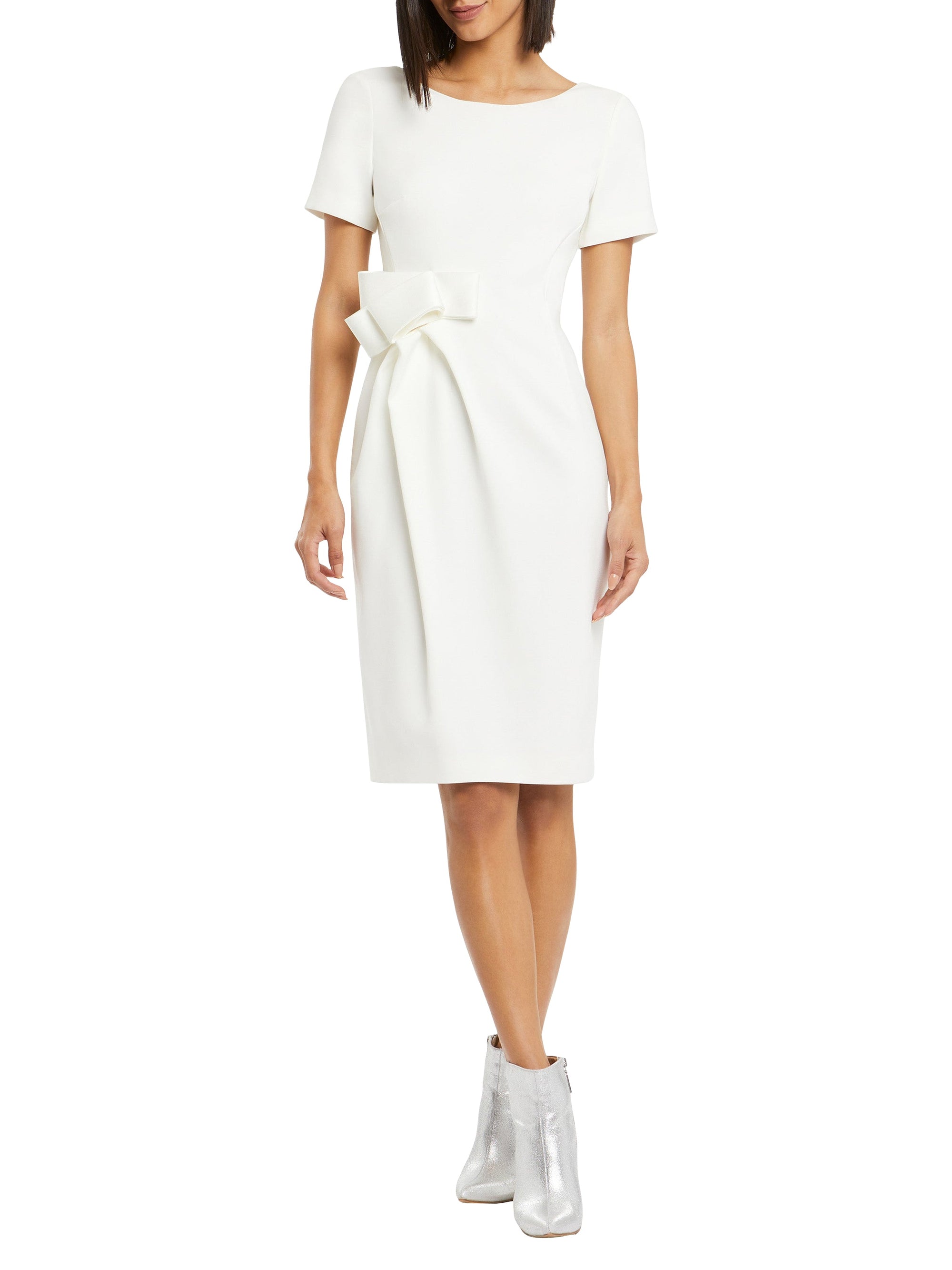 BLANC CASSE ROBE MC