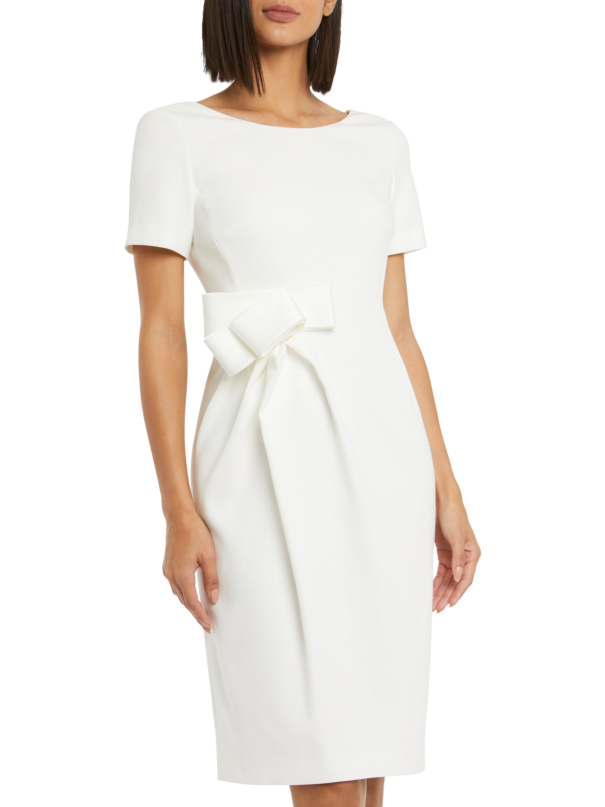 BLANC CASSE ROBE MC