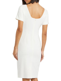 BLANC CASSE ROBE MC