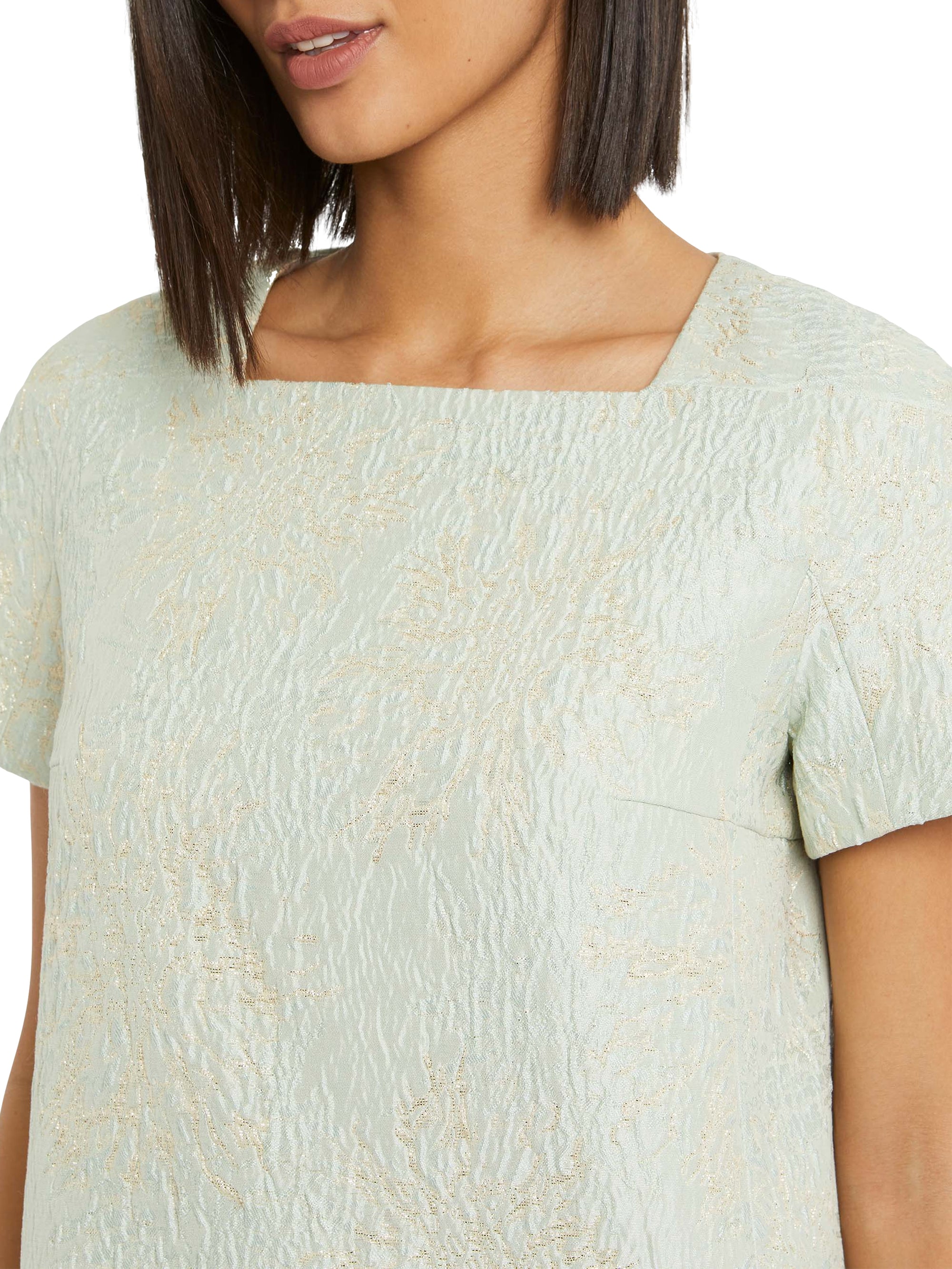 Robe à manches courtes - Vert pale