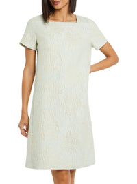 Robe à manches courtes - Vert pale