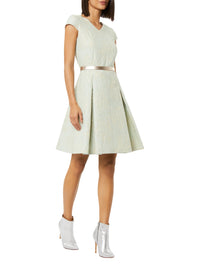 Robe à manches courtes - Vert pale
