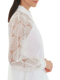 Chemise à manches longues - Blanc cassé