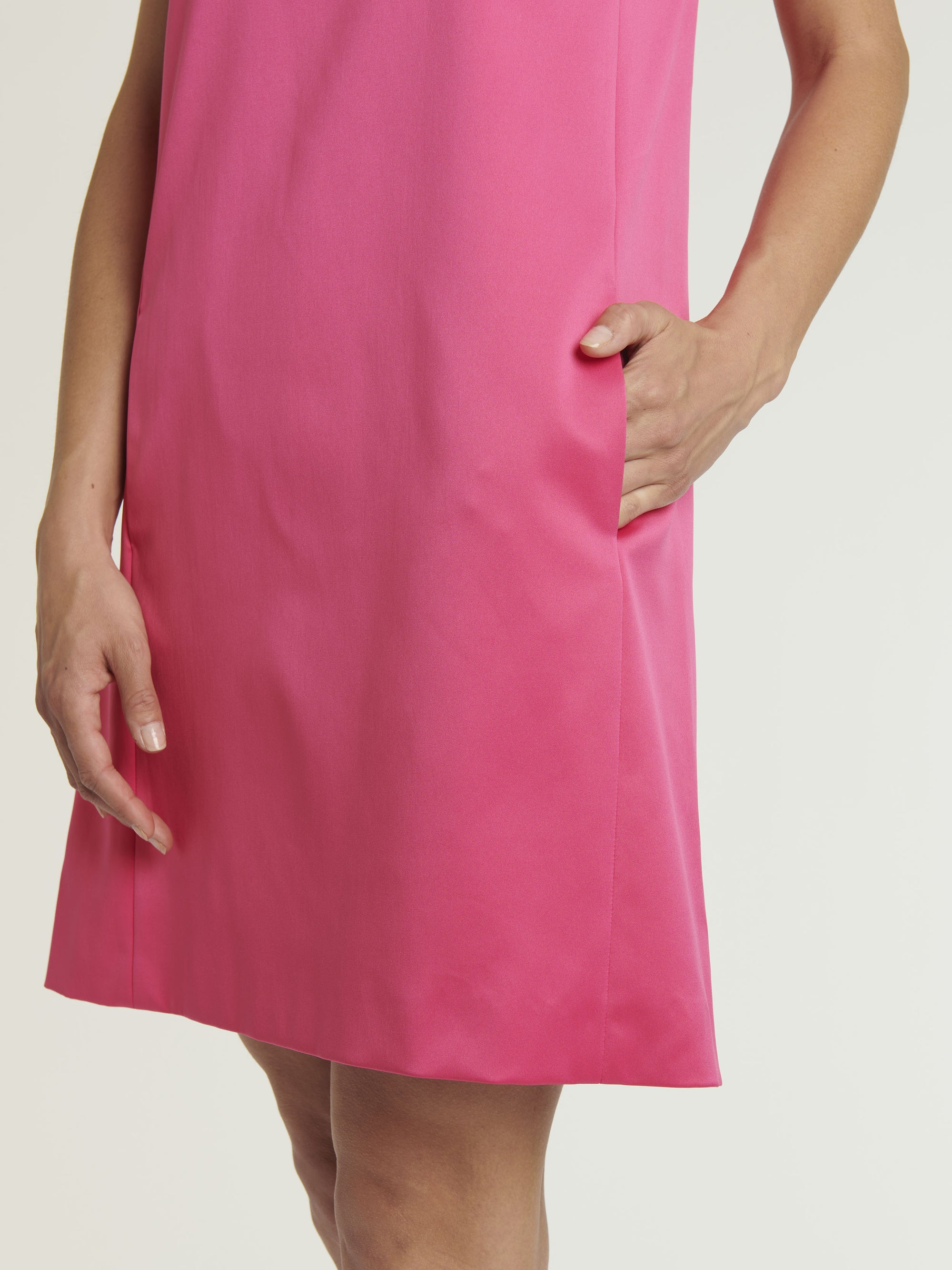 Robe à manches courtes - Fuchsia