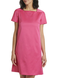 Robe à manches courtes - Fuchsia