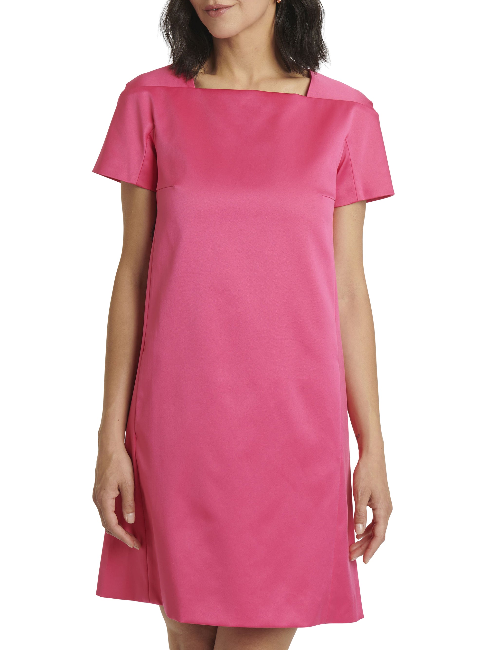 Robe à manches courtes - Fuchsia