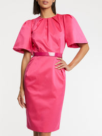 ROSE SHOCKING ROBE