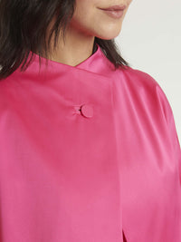 ROSE SHOCKING VESTE COURTE