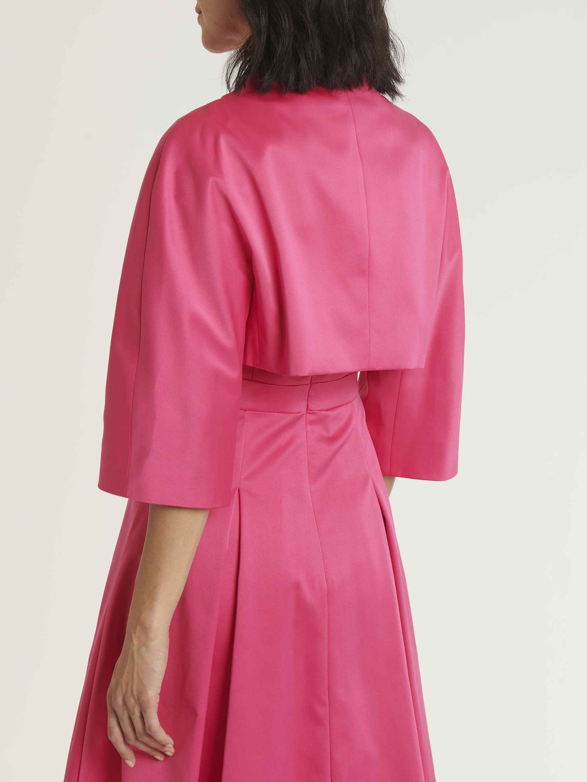 ROSE SHOCKING VESTE COURTE