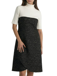 BLANC CASSE / NOIR ROBE