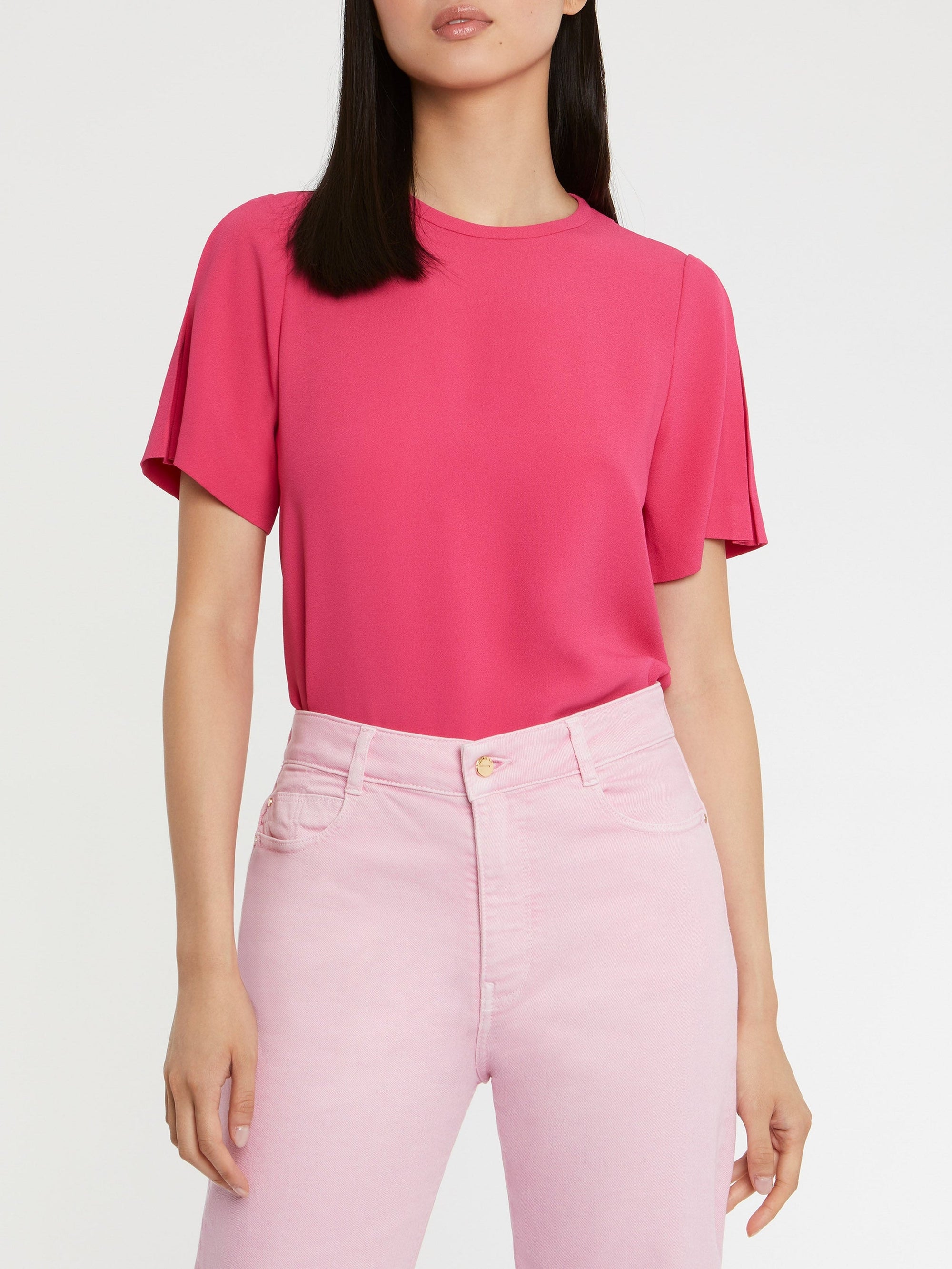 ROSE SHOCKING HAUT MC