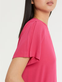 ROSE SHOCKING HAUT MC