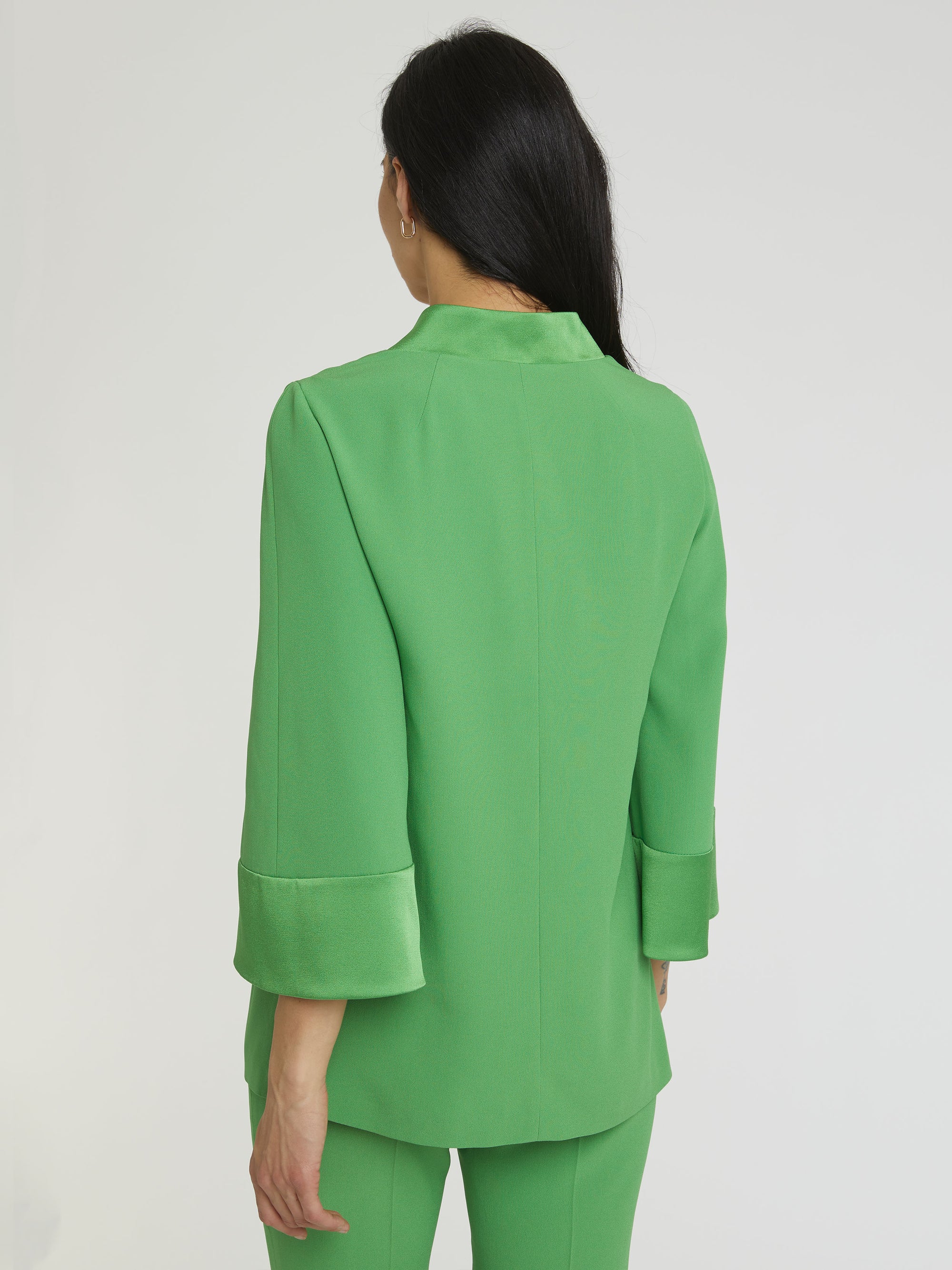 Chemisier manches 3/4 - Vert