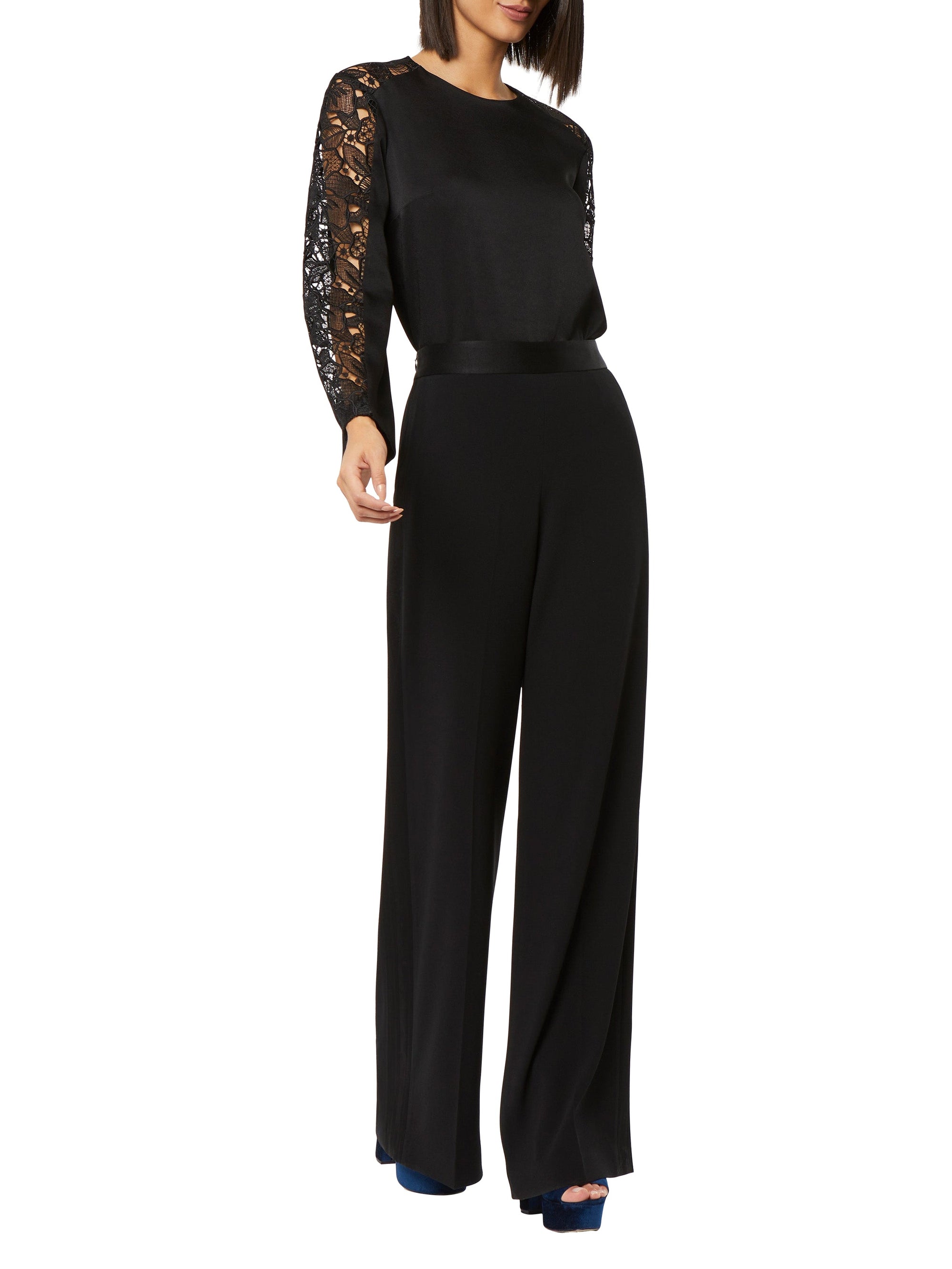 Blouse à manches longues - Noir