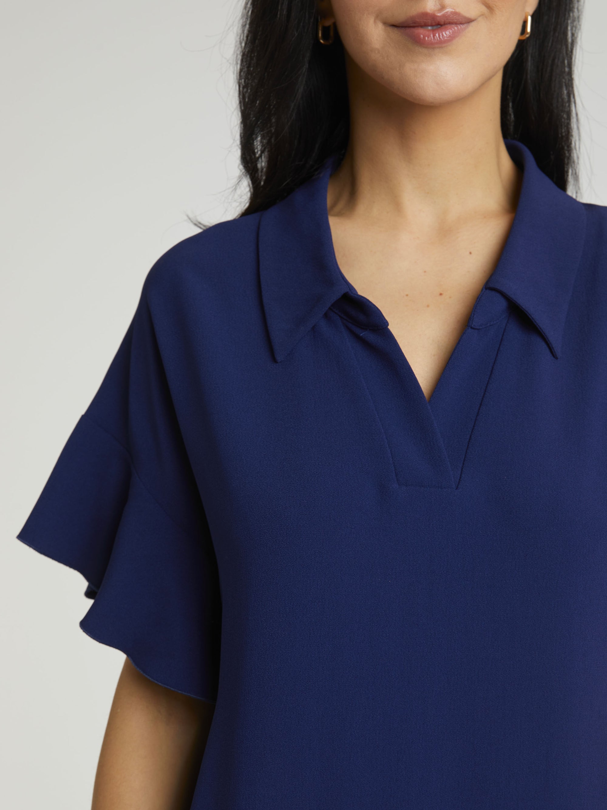 Robe à manches courtes - Indigo