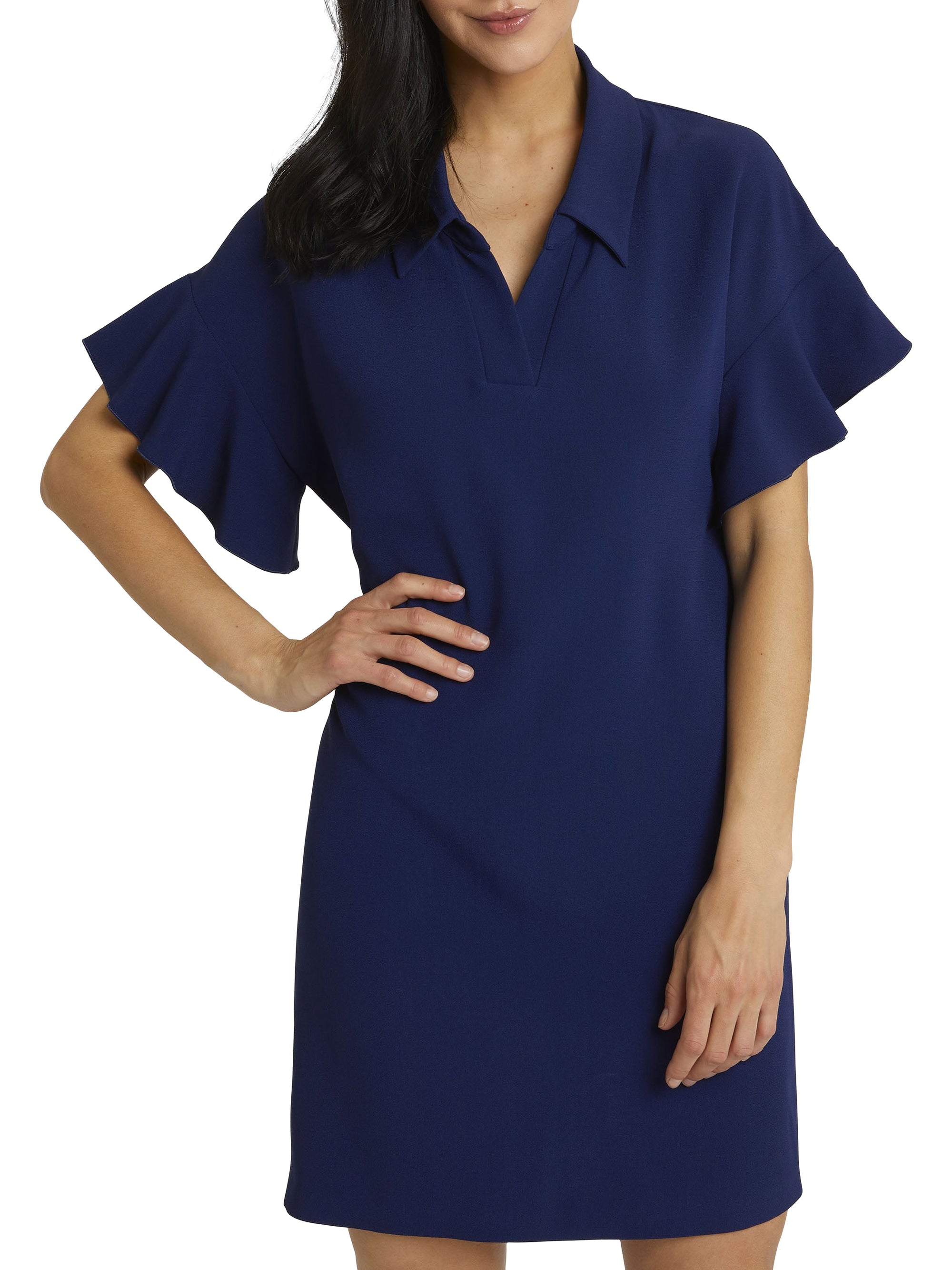Robe à manches courtes - Indigo