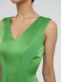 VERT ROBE LONGUE