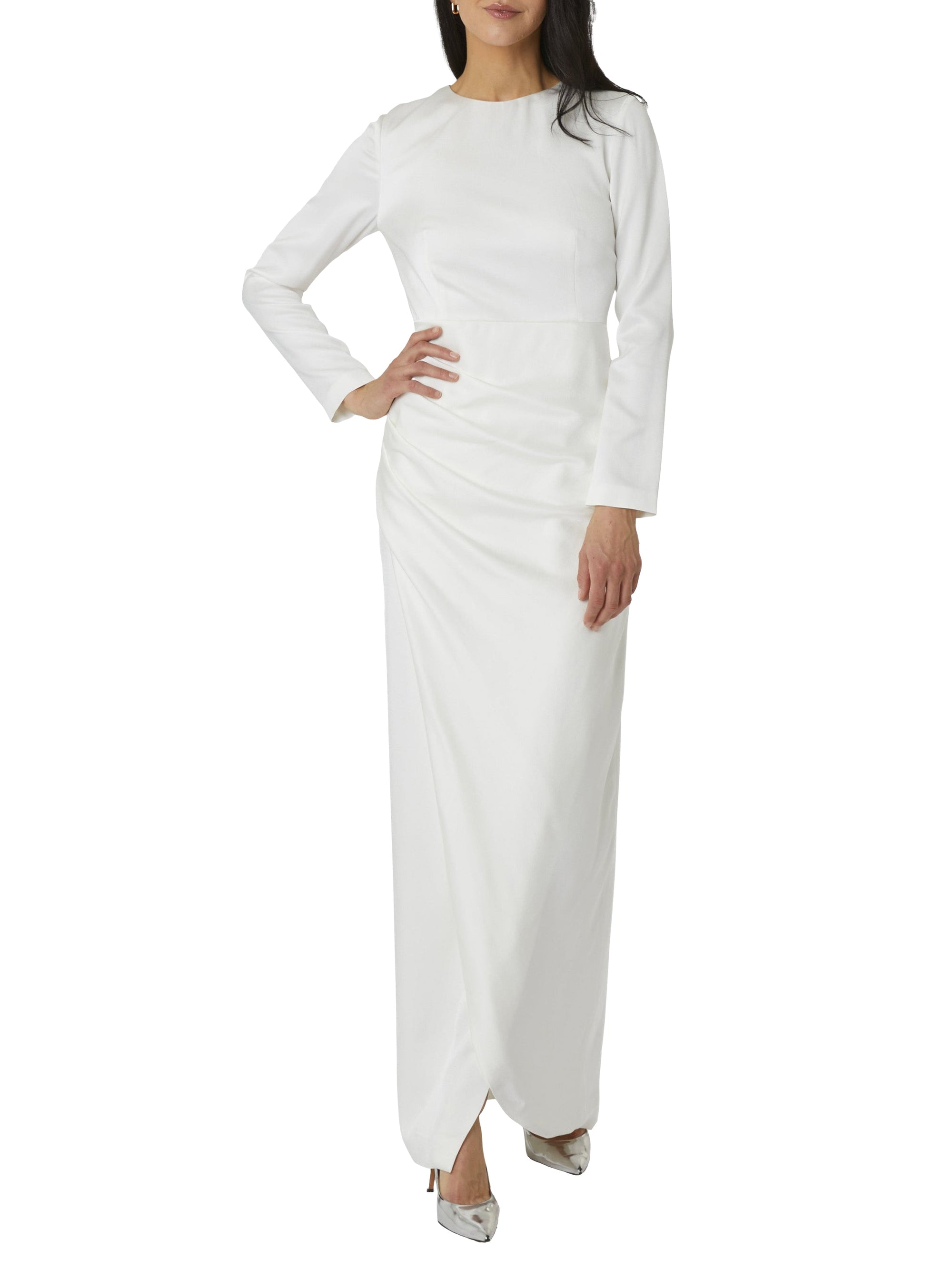 BLANC CASSE ROBE LONGUE ML