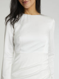 BLANC CASSE ROBE LONGUE ML