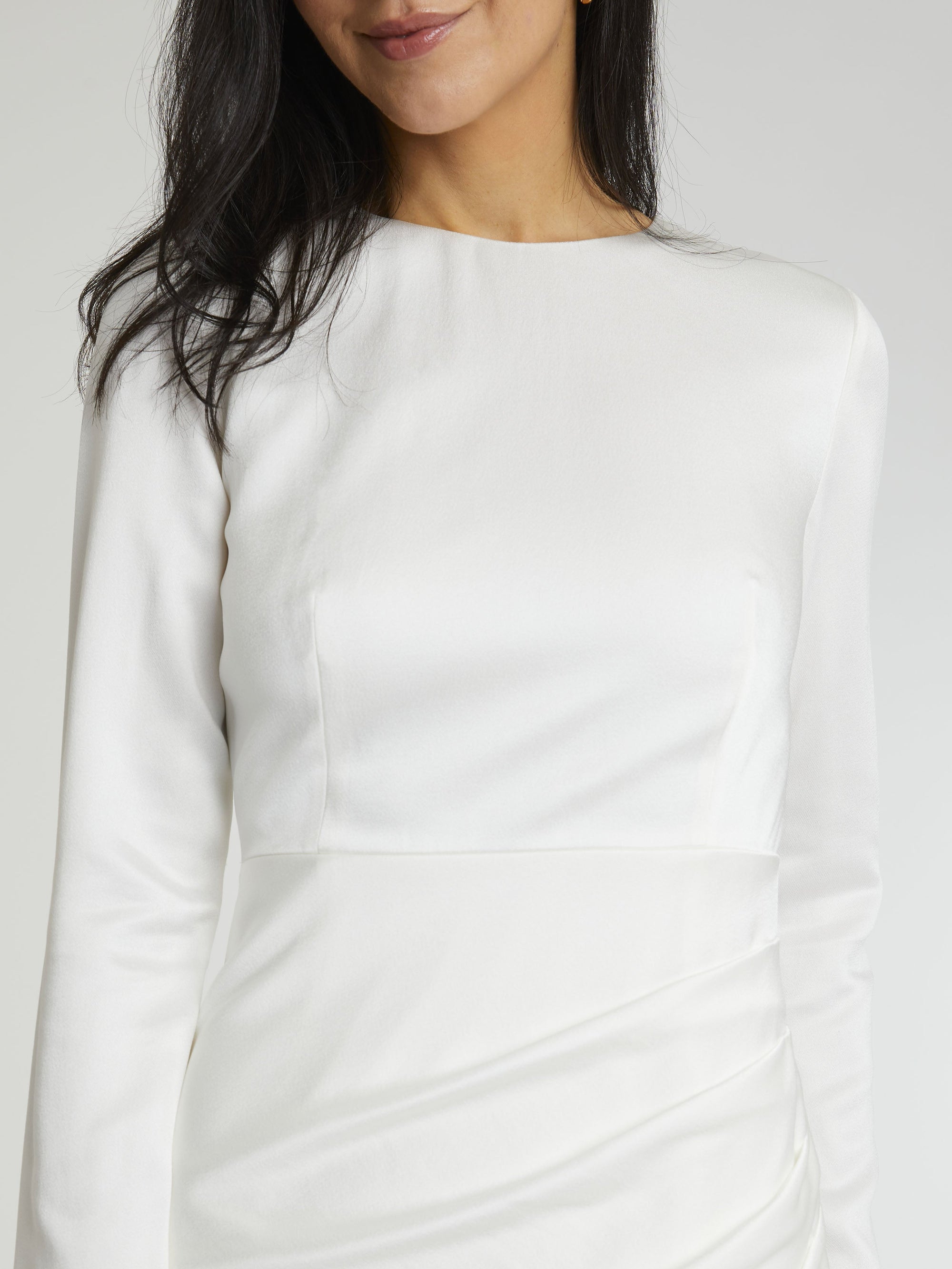 BLANC CASSE ROBE LONGUE ML