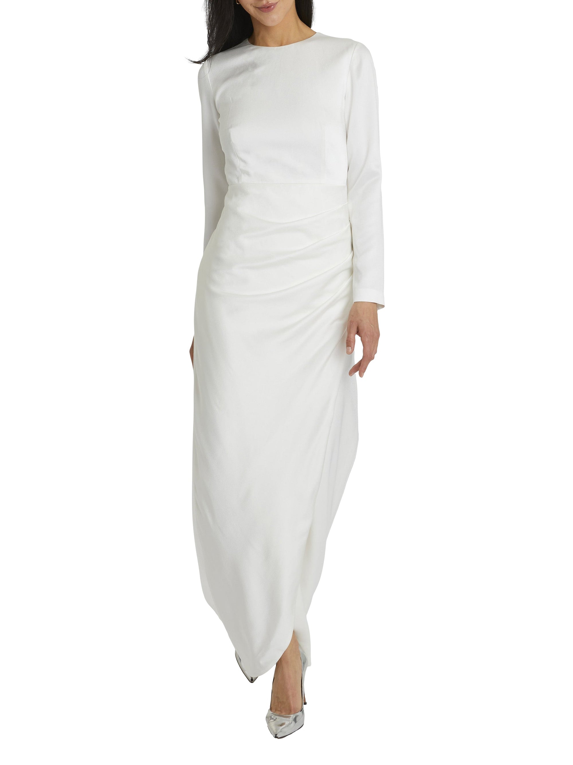 BLANC CASSE ROBE LONGUE ML